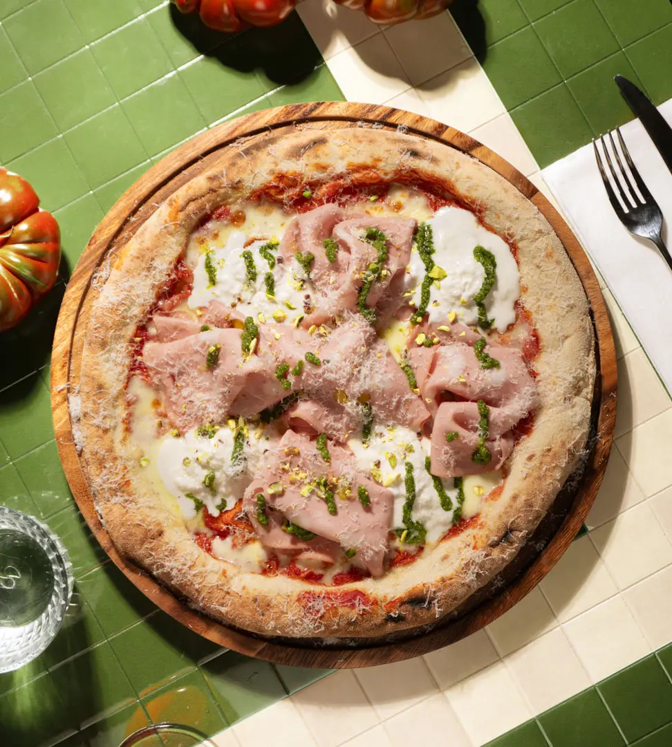 TOMortadella & Pistachios